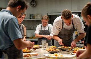 Hands-on cooking class